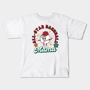 Vintage Baseball Kids T-Shirt